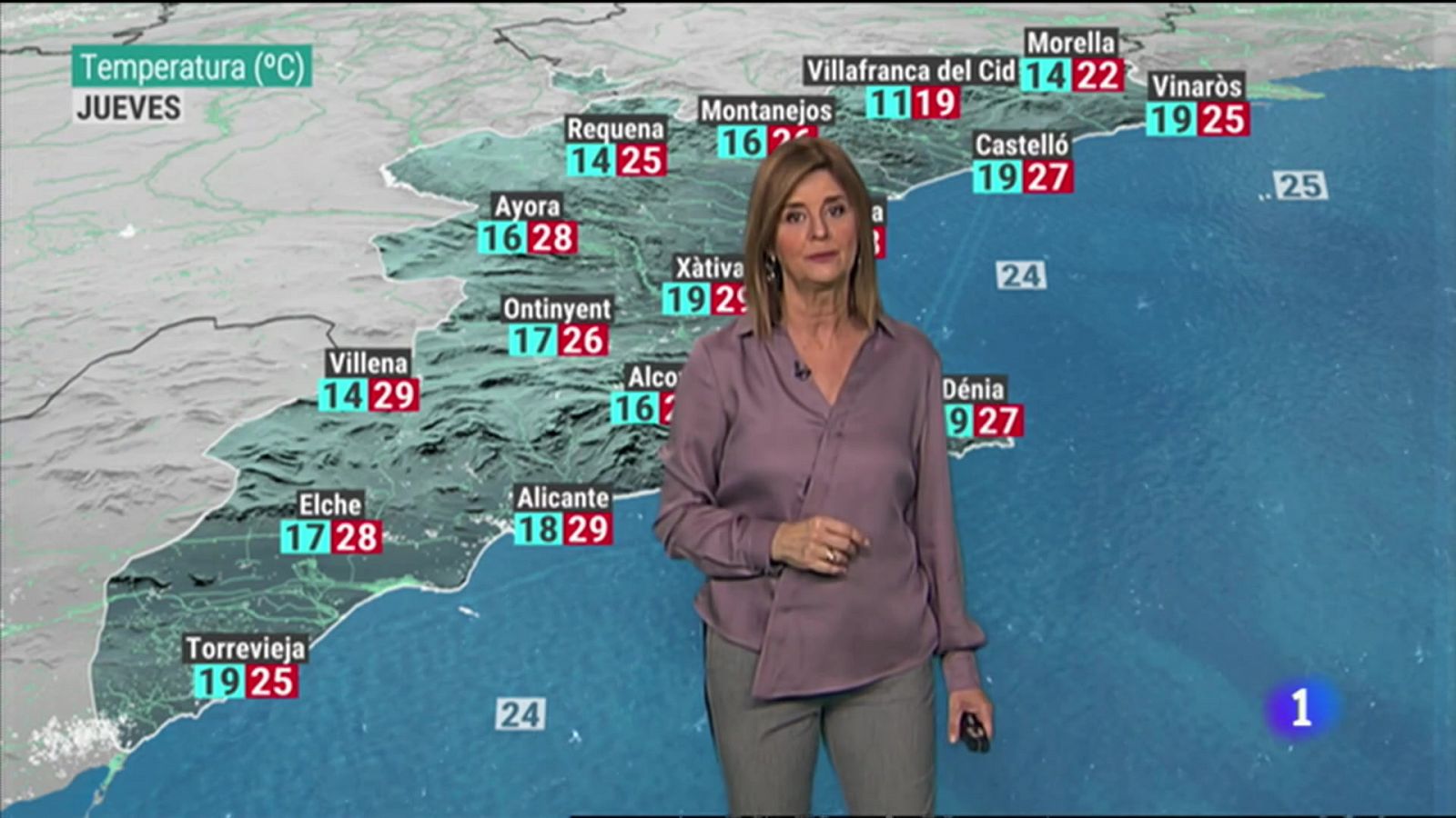 El tiempo en la Comunitat Valenciana 19/10/22