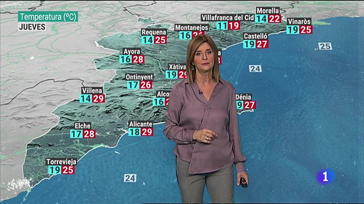 L'informatiu - Comunitat Valenciana - El tiempo en la Comunitat Valenciana 19/10/22
