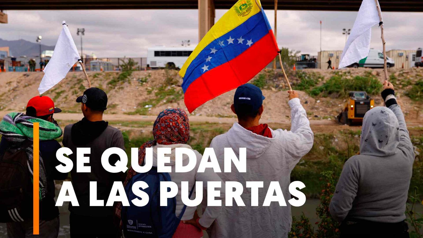 Miles de migrantes venezolanos se quedan en México atascados sin poder cruzar a EE.UU.