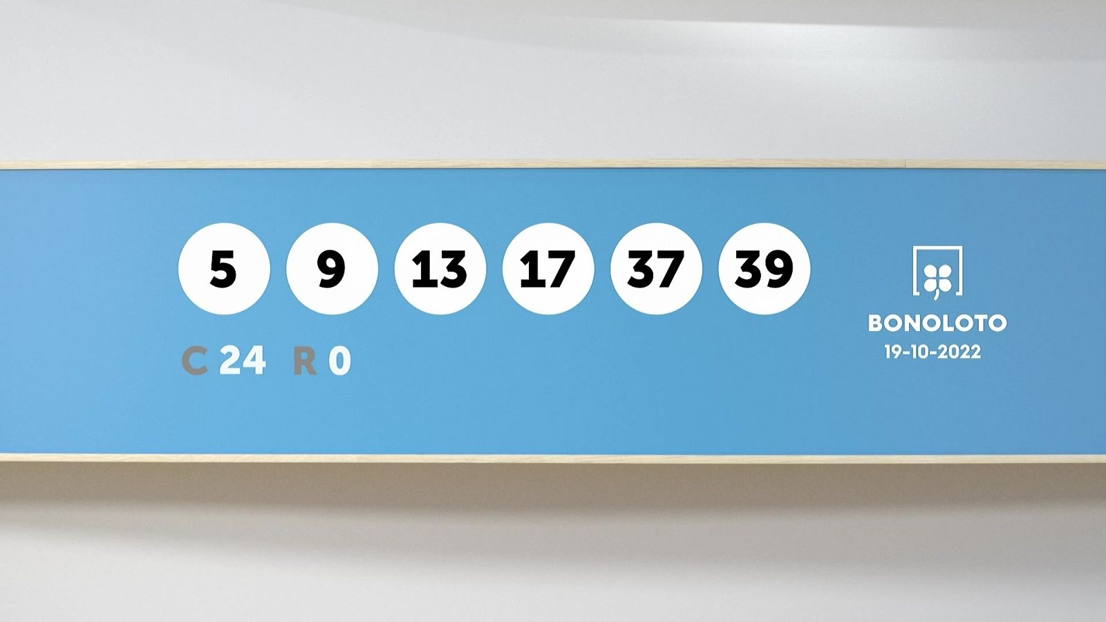 Sorteo de la Lotería Bonoloto del 19/10/2022 - Ver ahora