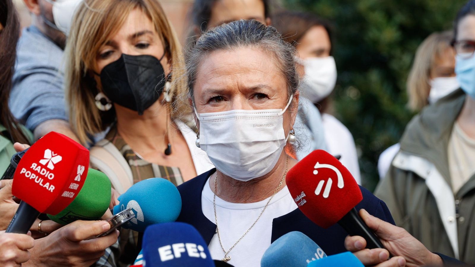 La consejera vasca de Salud, tras la localización en buen estado del bebé secuestrado: "Es un caso aislado"