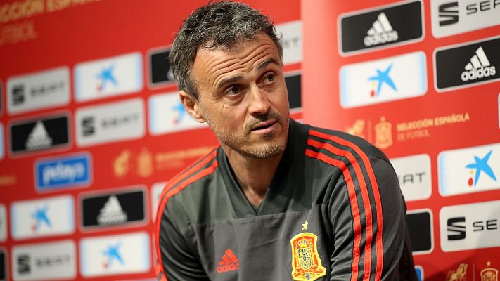 Luis Enrique: "Competiremos al máximo porque tenemos a un país detrás"