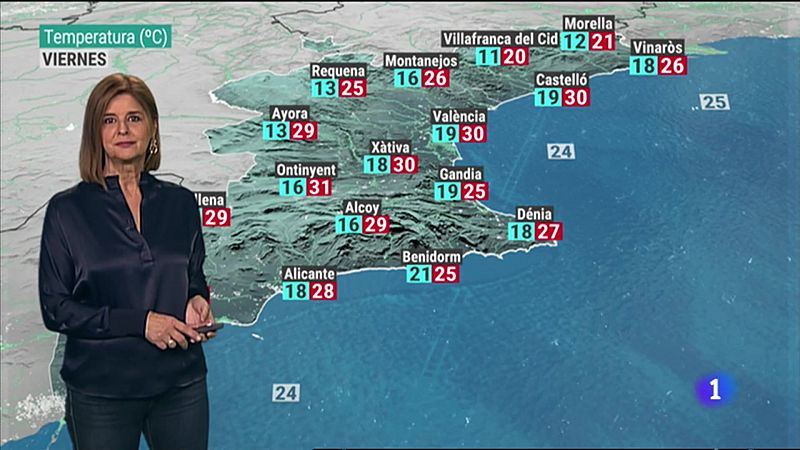 El tiempo en la Comunitat Valenciana 20/10/22 ver ahora