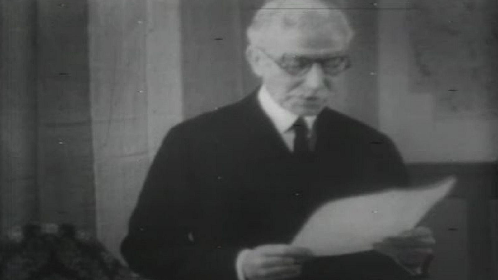 Arxiu TVE Catalunya - Discurs de Francesc Macià en inaugurar el Parlament el 1932. Reobertura del 1977