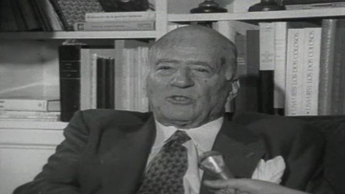 Miramar - Primera entrevista de Tarradellas en tornar de l'exili