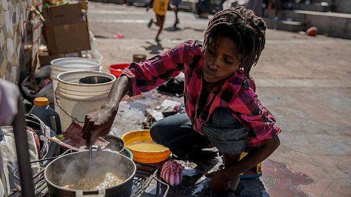 El hambre y los saqueos se suman al brote de cólera en Haití