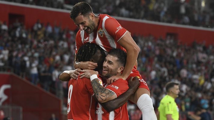 Almería - Girona: resumen del partido de la 10ª jornada Liga 