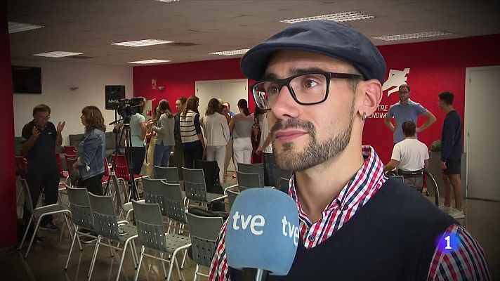 Telediario 2 - Pau Ribes, pionero de la natación artistica, se retira