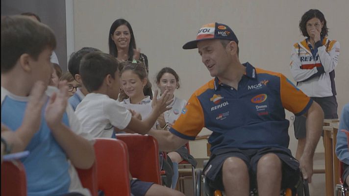 Telediario 2 - La lección de Isidre Esteve a los niños que le animaron