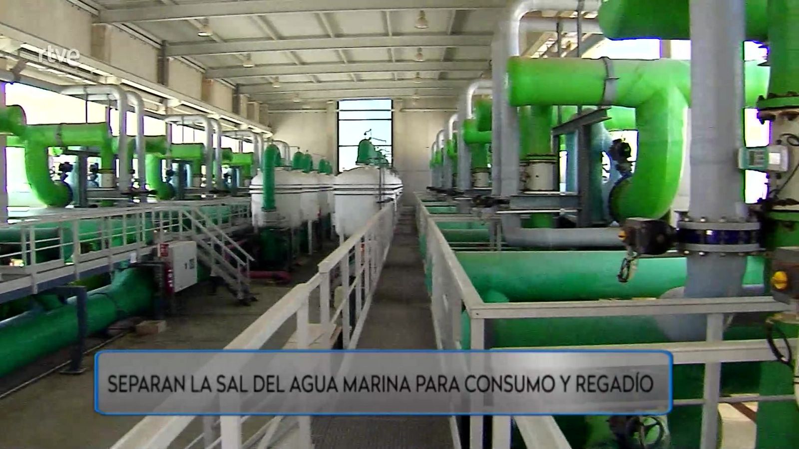Aquí hay trabajo - Generar 24 millones de litros de agua potable al día - ver ahora