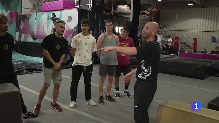 L'Informatiu - El parkour s'obre pas a Catalunya