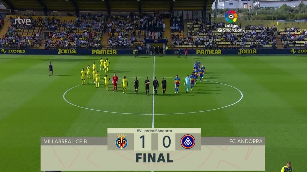 Villarreal B - Andorra: Resumen Del Partido De La 12ª Jornada 2ª