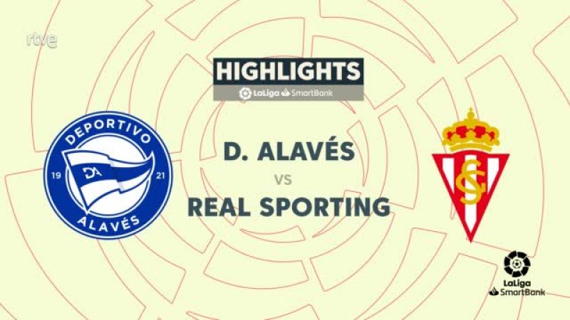 Alavés - Sporting: resumen del partido de la 12ª jornada Segunda División -- ver ahora