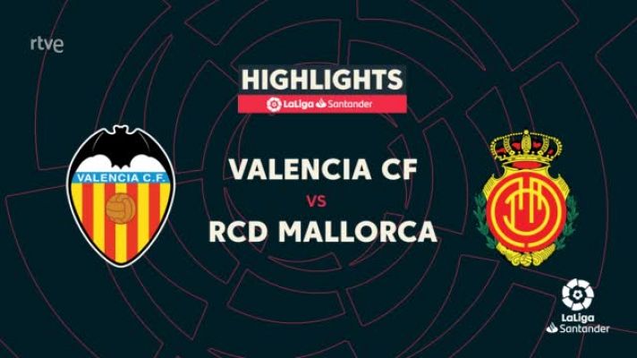 Valencia - Mallorca: resumen del partido de la 11ª jornada Liga 