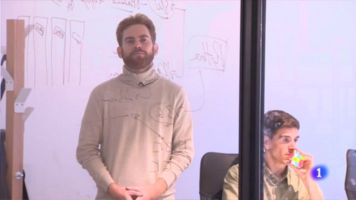 Telediario 1 - El 'coworking', al alza