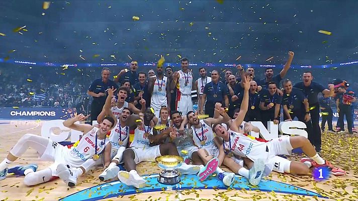 Telediario Fin de Semana - De héroes del Eurobasket a jugadores con poco protagonismo en sus equipos