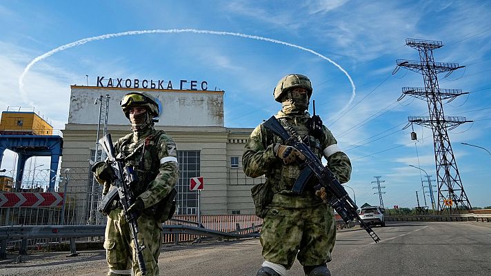 Telediario 1 - Las autoridades prorrusas anuncian la formación de una milicia local en Jersón