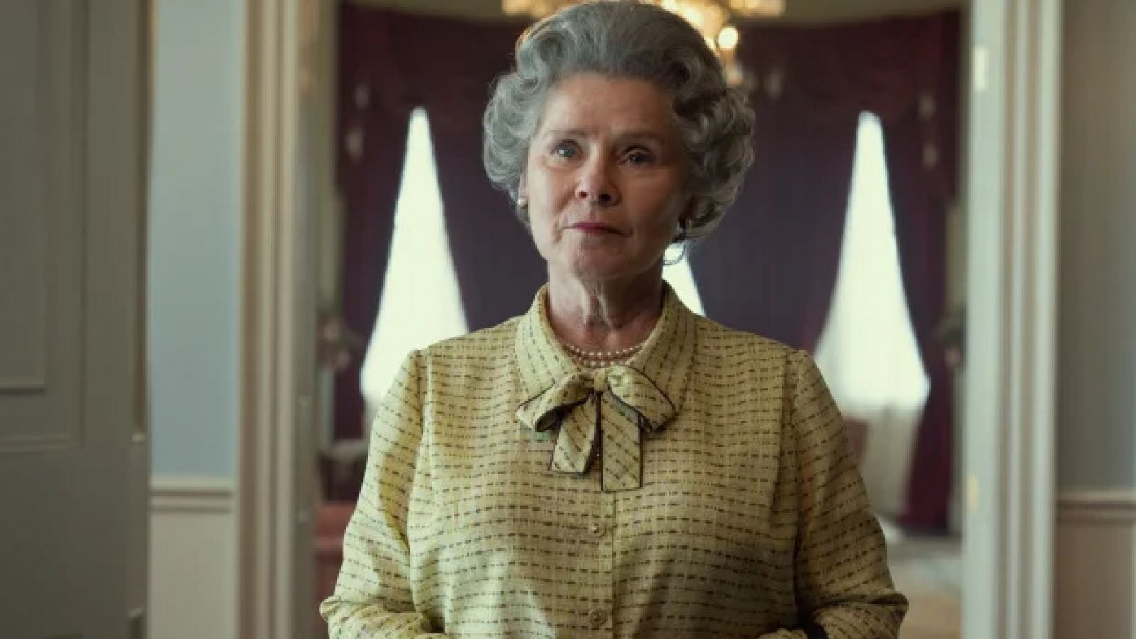 Imelda Staunton interpreta a la reina en la nueva temporada de 'The Crown' tras las muerte de Isabel II        