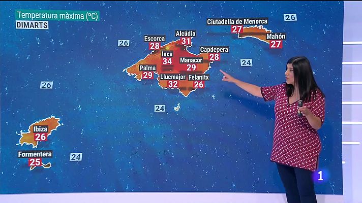 Informatiu Balear - El temps a les Illes Balears - 24/10/22