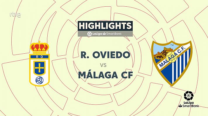 Oviedo - Málaga: resumen del partido de la 12ª jornada Segunda División