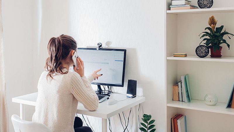 ¿En qué ha quedado el teletrabajo?, actualmente, solo el 7 % de los empleados trabaja desde casa - Ver ahora