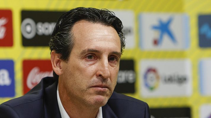 Emery se emociona tras abandonar el Villarreal