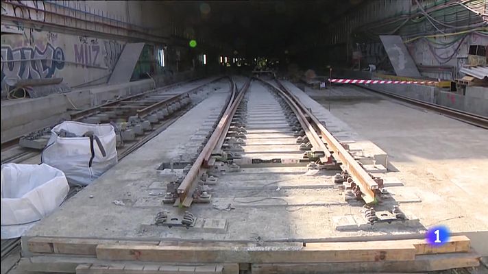 Les obres ferroviàries de la Sagrera i Sant Andreu van a bon ritme, segons Adif