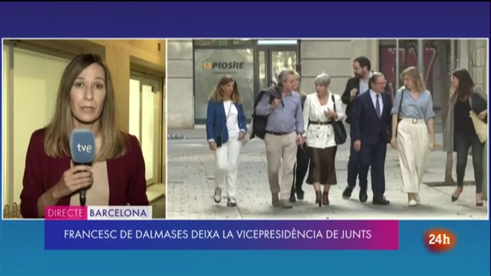 Dalmases deixa la vicepresidència de Junts