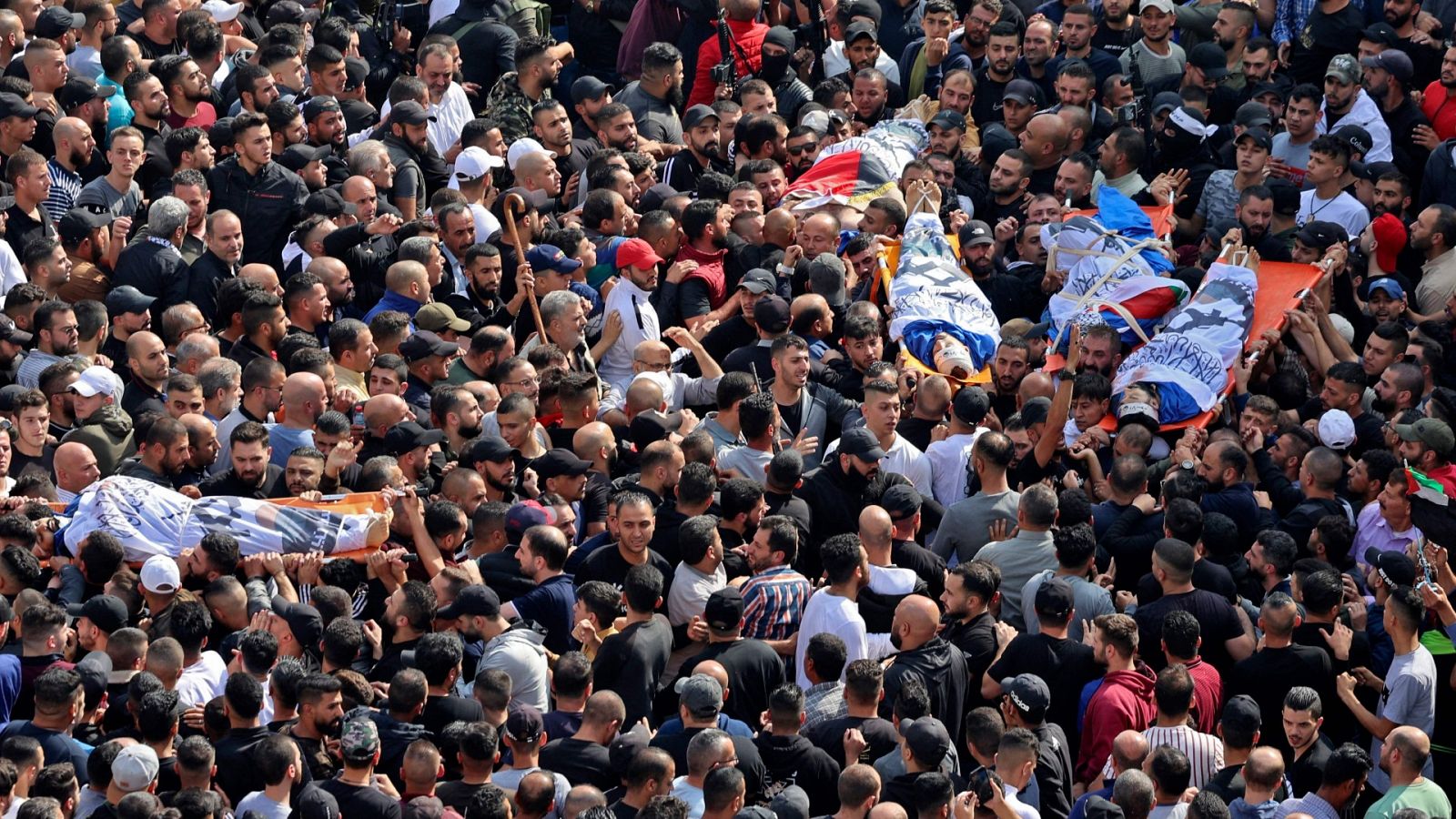 Seis palestinos muertos y 20 heridos en la noche más violenta del año en Cisjordania