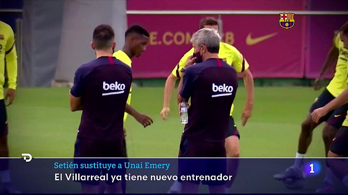 Quique Setién, nuevo entrenador del Villarreal      