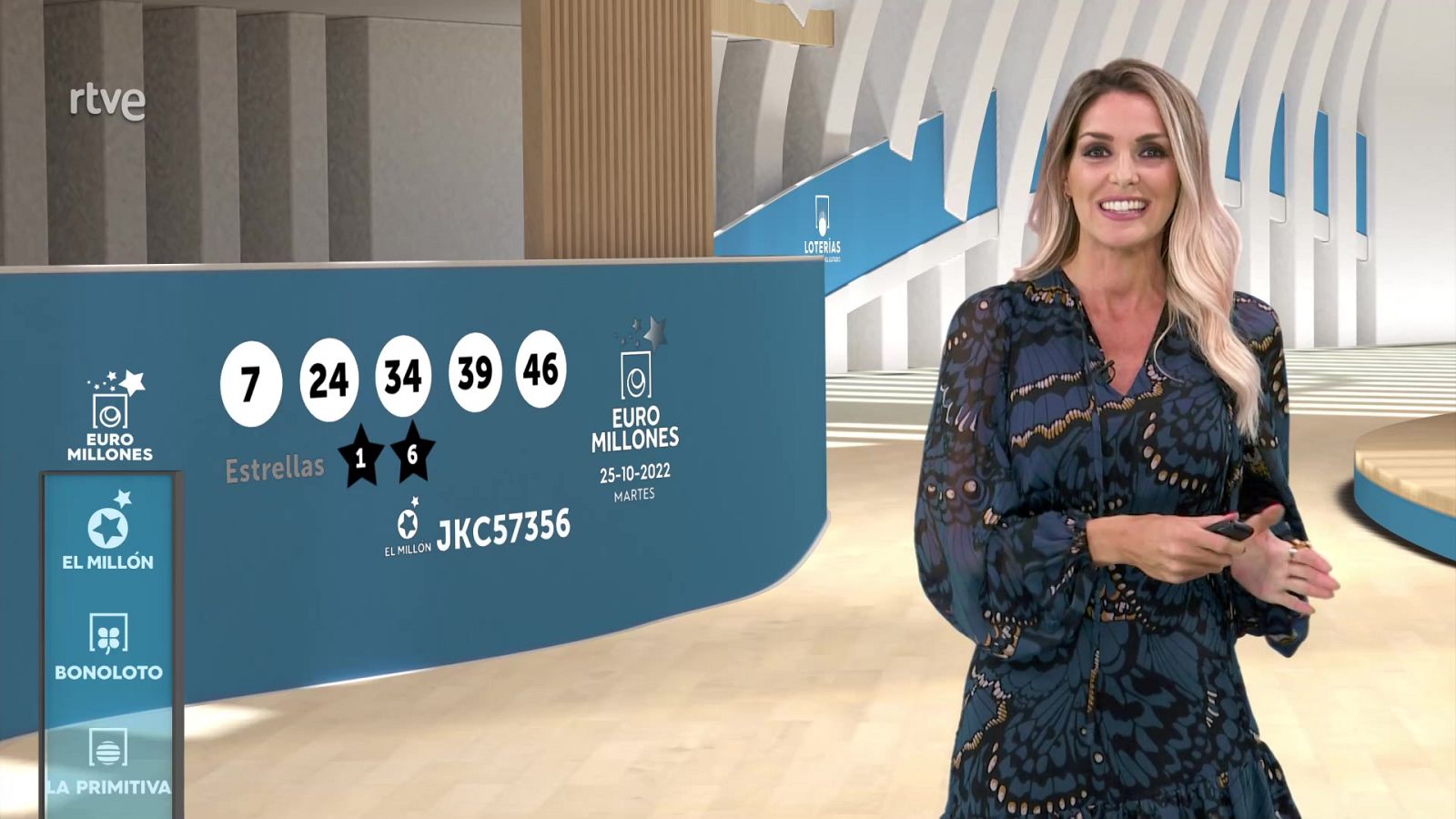 Sorteo de la Bonoloto y Euromillones del 25/10/2022 - ver ahora