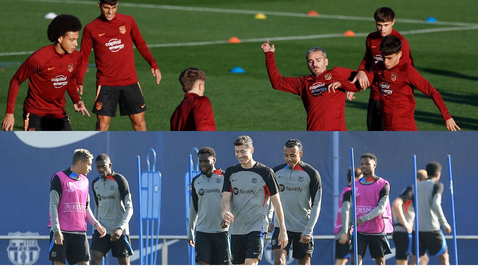 Atlético y Barça se juegan su futuro en la Champions