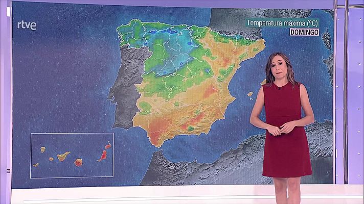 El tiempo - Probabilidad de precipitaciones localmente fuertes o persistentes en el oeste de Galicia