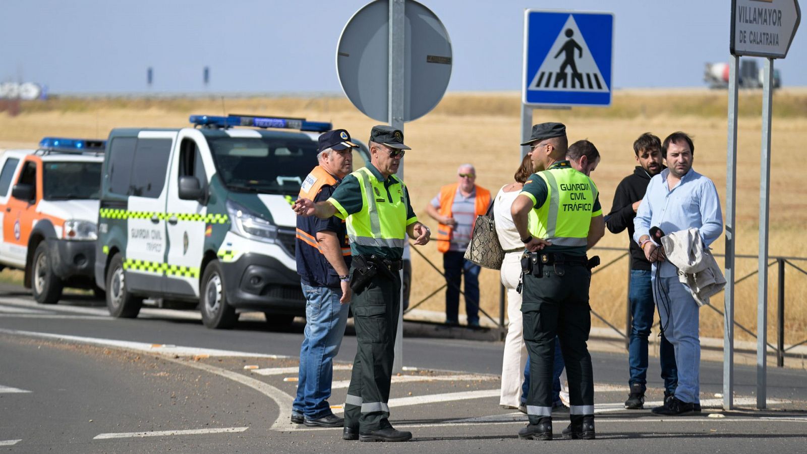 Un hombre mata a un policía y a un agricultor y después es abatido por la Guardia Civil en Ciudad Real