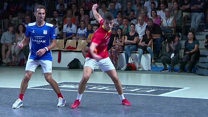 Pelota Vasca - Campeonato del Mundo. Finales Frontball Femenina y Masculina