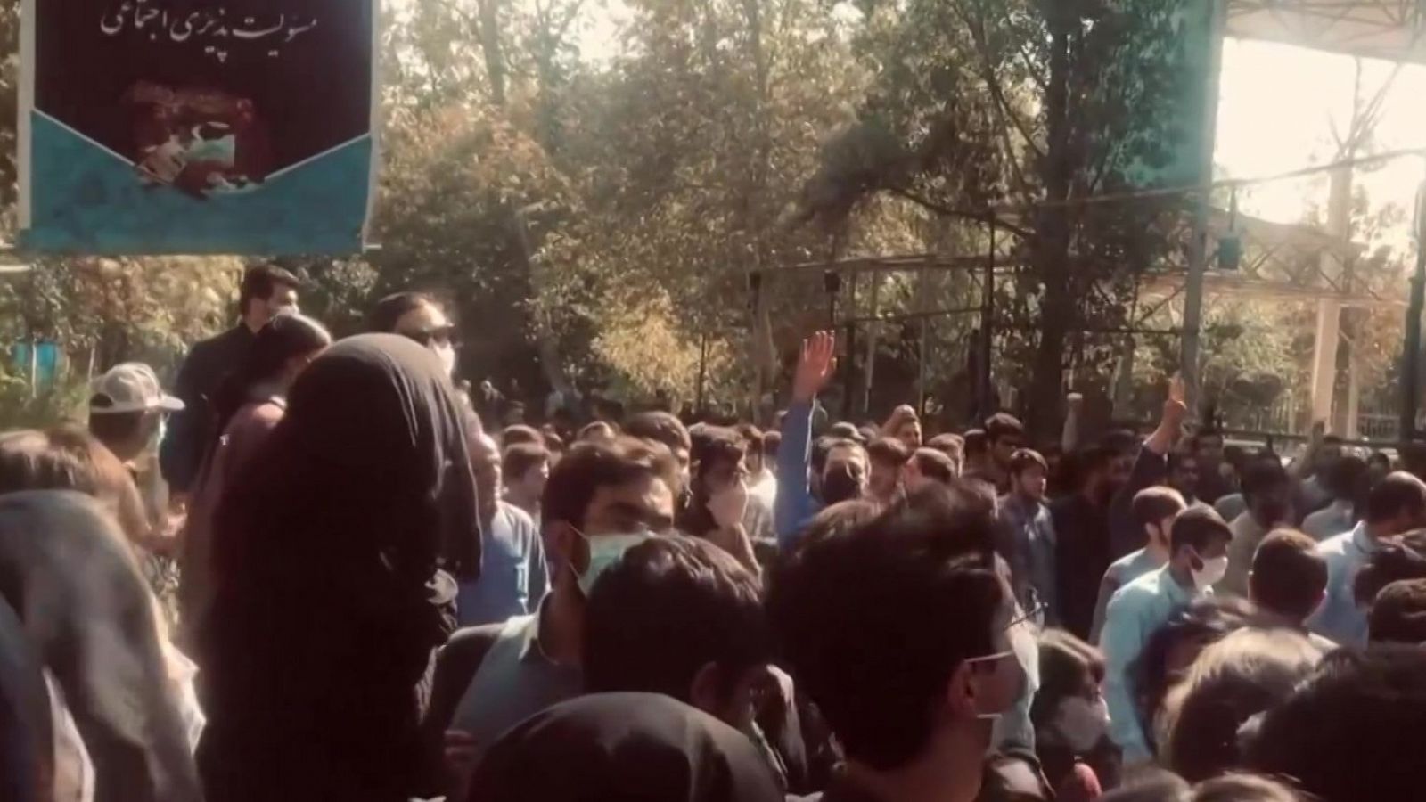 Jornada de movilizaciones en Irán 40 días después de la muerte de Mahsa