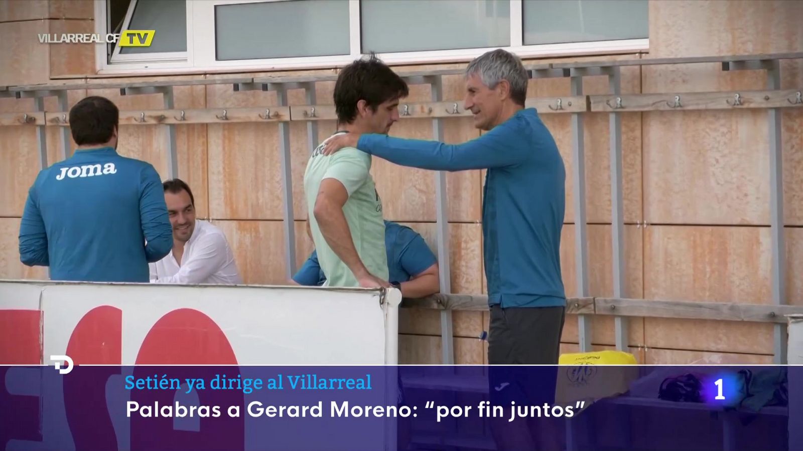 Villarreal | Quique Setién, a Gerard Moreno: "Por fin juntos"