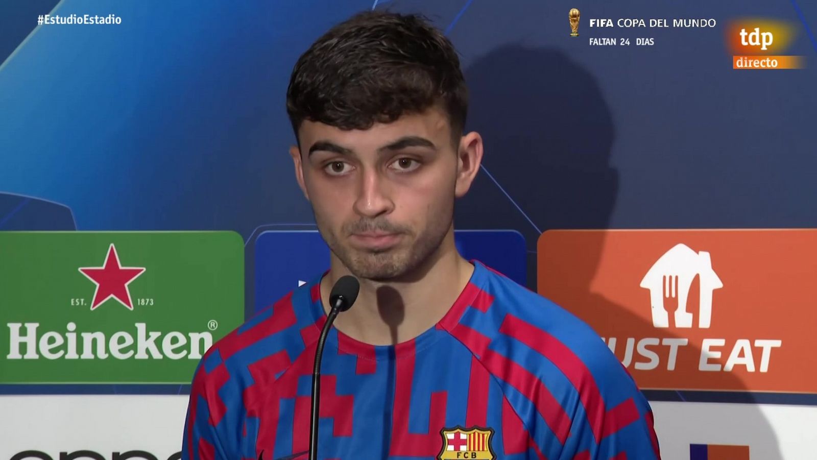 Pedri: "No nos llega para competir en la Champions" - Estudio Estadio | Ver
