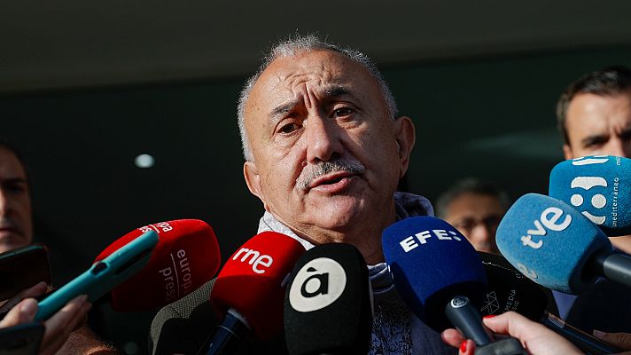 La hora de La 1 - Álvarez de UGT cree que "el crecimiento del desempleo siempre es una mala noticia"