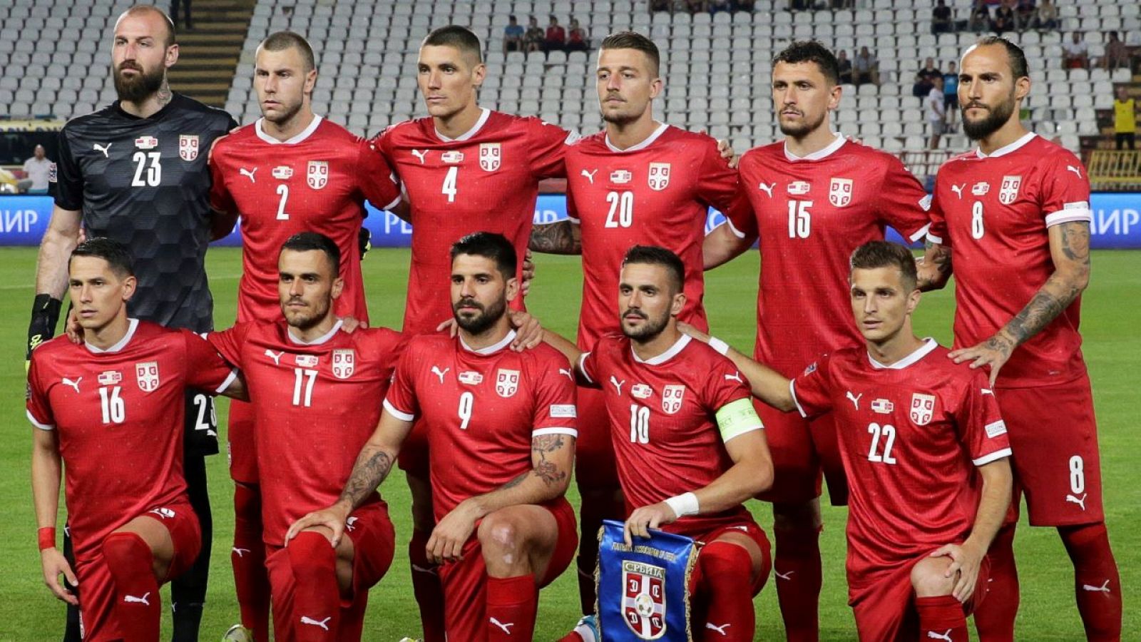 Selección de fútbol de serbia jugadores