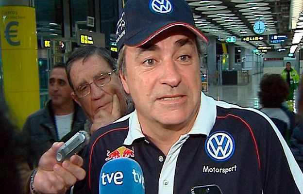  - El campeón del Dakar llega a casa