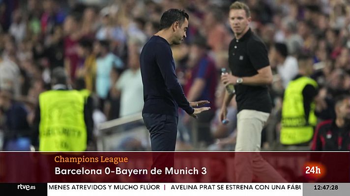 El Barça, eliminado de la Champions antes de caer ante el Bayern