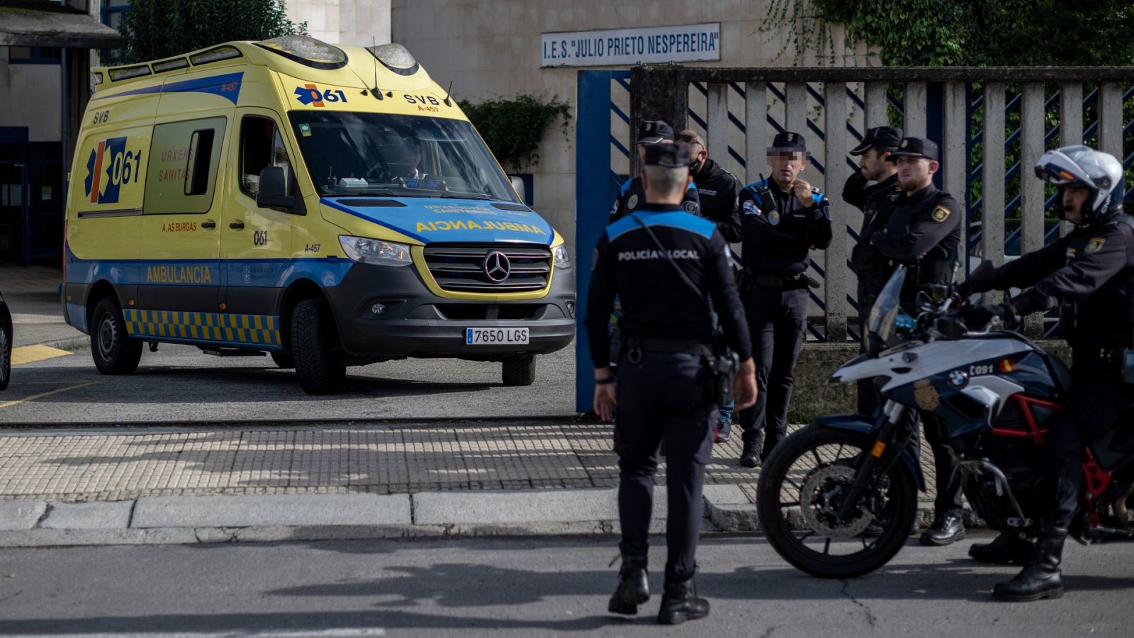 Investigan las causas del derrumbe que causó la muerte de un alumno en Ourense: "No constaban deficiencias"