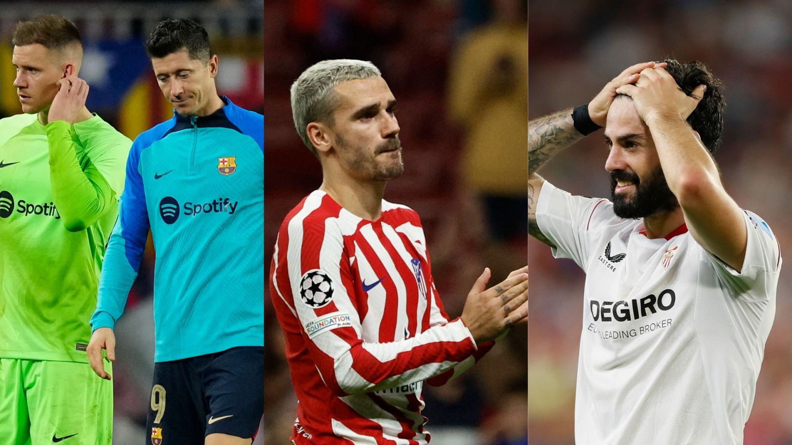 Debacle española sin paliativos en Champions League