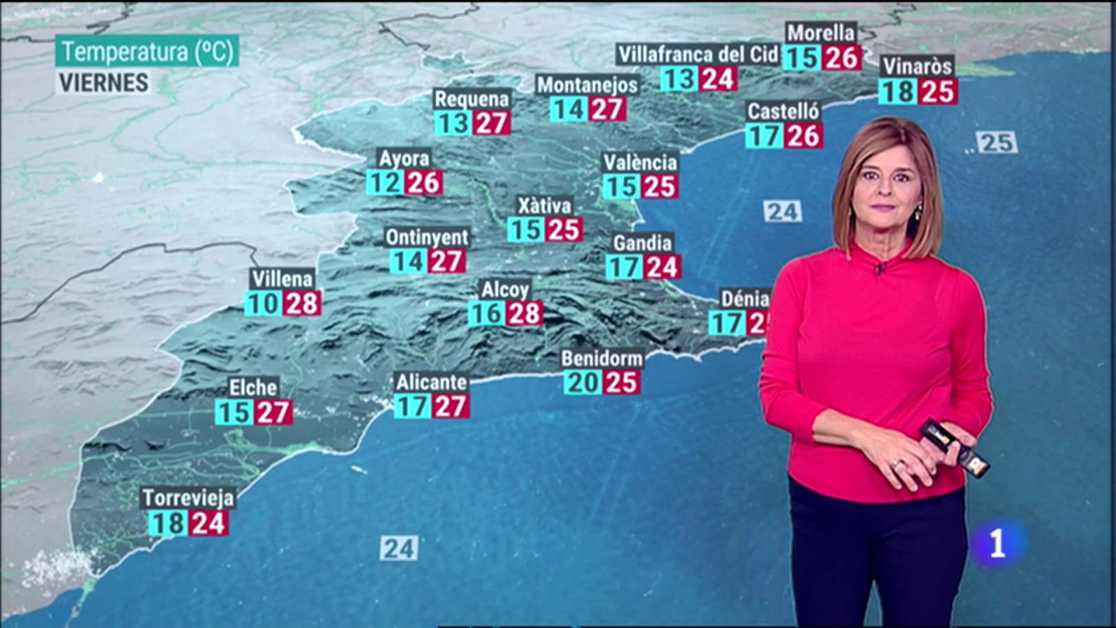 El Tiempo en la Comunitat Valenciana - 27/10/22