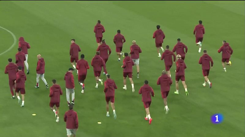 El Sevilla F.C. prepara el duelo ante el Rayo - Ver ahora