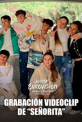 Carlos Higes prepara el videoclip de su canción en Eurovisión Junior 2022