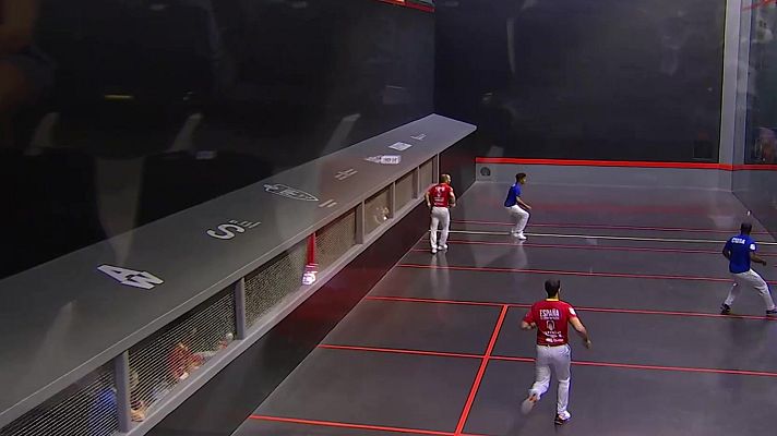 Pelota Vasca - Campeonato del Mundo. Semifinales Mano individual y parejas