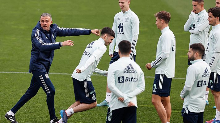 Telediario 2 - La prelista de 55 jugadores de Luis Enrique para Qatar 2022