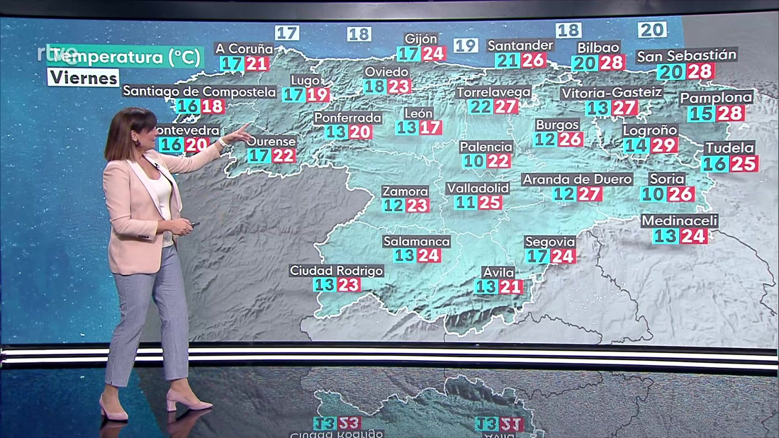 Precipitaciones localmente fuertes o persistentes en el oeste de Galicia - ver ahora